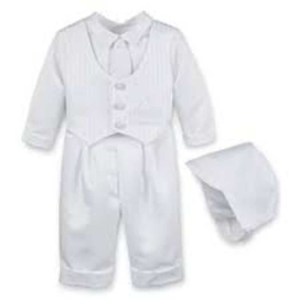 Keepsake Boys Christening Apparel New With Tags Size 9 to 12 Months 16 to 20 lbs